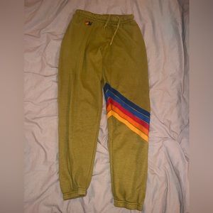 Aviator Nation honey joggers great condition. Matching sweater also on my page
